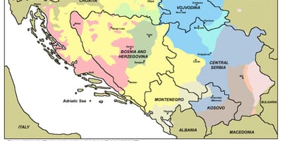 แผนที่ของ hac บอสเนีย 